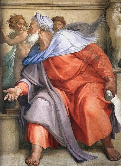 Ezekiel by Michelangelo